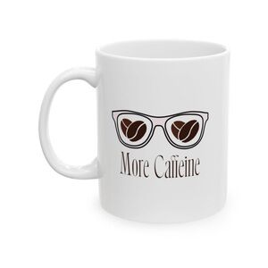 Caffeine Ceramic Mug 11oz